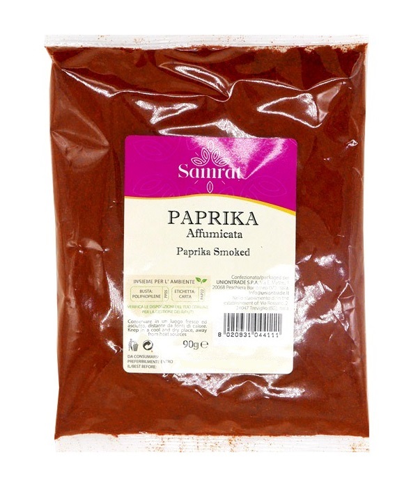 Paprica affumicata in polvere - Samrat 90g.